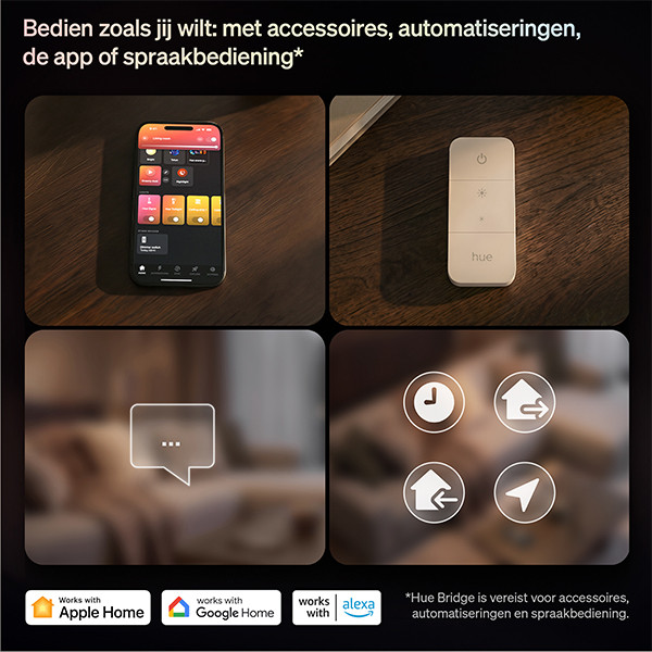 Philips Hue Festavia gordijnverlichting  | 1.35 x 2 m | White & Color Ambiance | 250 lampjes | Zigbee | IP54 LPH05153 - 9