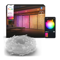 Philips Hue Festavia gordijnverlichting  | 1.35 x 2 m | White & Color Ambiance | 250 lampjes | Zigbee | IP54 LPH05153