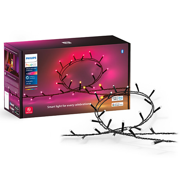 Philips Hue Festavia kerstverlichting | 20 meter | 250 lampjes | White & Color Ambiance | 14W  LPH03373 - 1