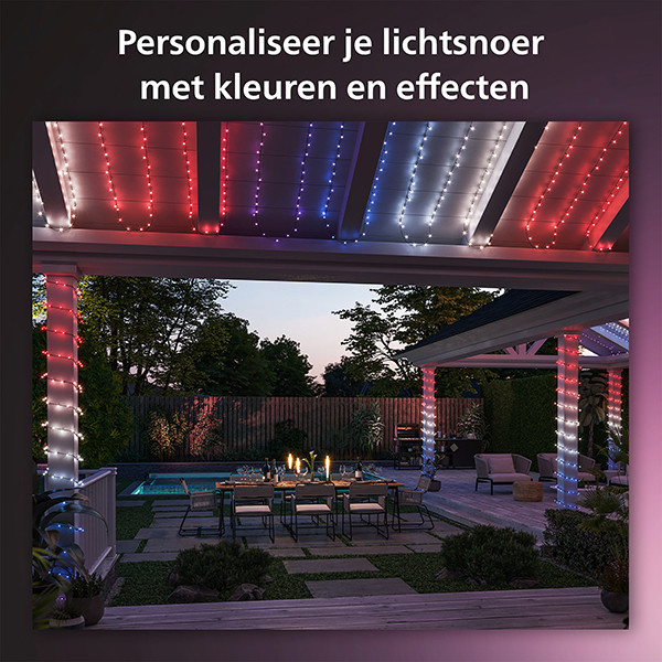 Philips Hue Festavia kerstverlichting | 20 meter | 250 lampjes | White & Color Ambiance | 14W  LPH03373 - 5