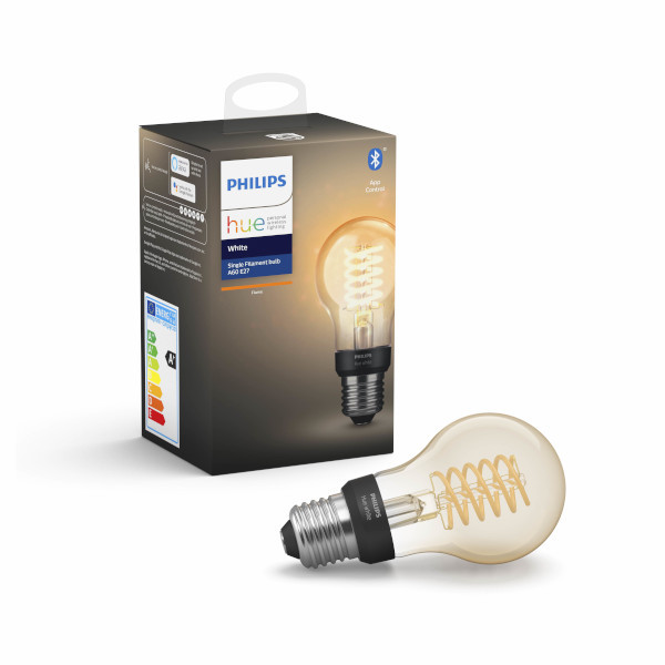 Philips Hue Filament | E27 | Peer A60 | White | 550 lumen | 7W  LPH01422 - 1