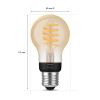 Philips Hue Filament | E27 | Peer A60 | White Ambiance | 550 lumen | 7W  LPH02734 - 3