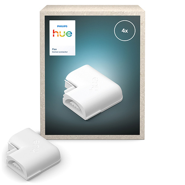 Philips Hue Flux L-connector | 4 stuks | Wit LPH04579 - 1