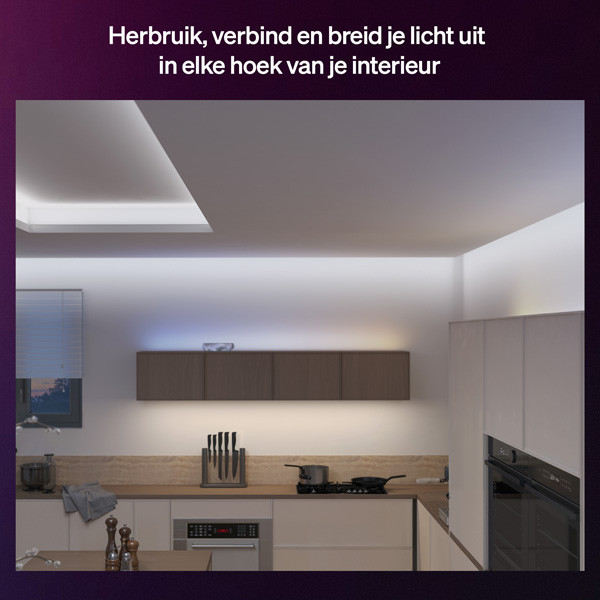 Philips Hue Flux L-connector | 4 stuks | Wit LPH04579 - 3