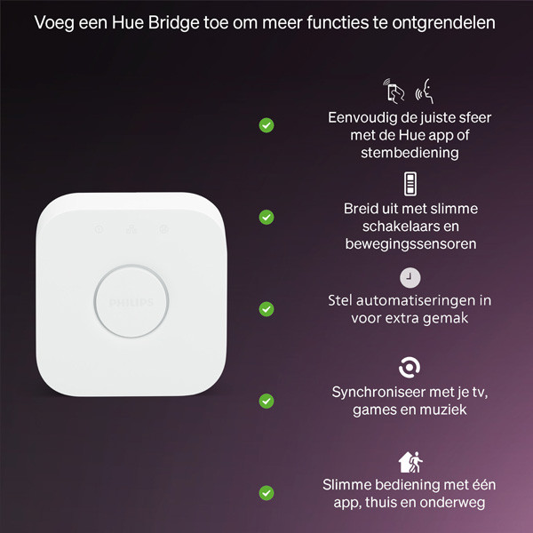 Philips Hue Flux Lightstrip 10 meter | White & Color Ambiance | Uitbreiding LPH04593 - 6