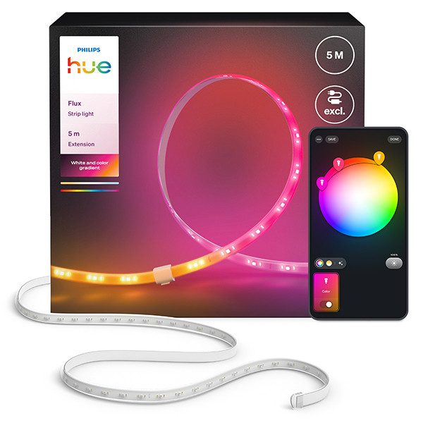 Philips Hue Flux Lightstrip 5 meter | White & Color Ambiance | Uitbreiding LPH04592 - 1