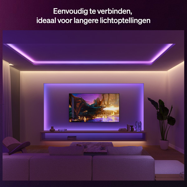 Philips Hue Flux Lightstrip 5 meter | White & Color Ambiance | Uitbreiding LPH04592 - 3
