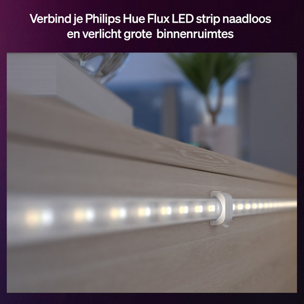 Philips Hue Flux connector | 4 stuks | Wit LPH04578 - 2
