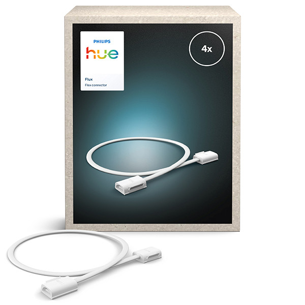 Philips Hue Flux flex connector | 4 stuks | Wit LPH04577 - 1