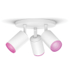 Philips Hue Fugato opbouwspot | Wit | White en Color Ambiance | 3 spots  LPH03921 - 2