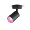 Philips Hue Fugato opbouwspot | Zwart | White en Color Ambiance | 1 spot  LPH03923 - 2