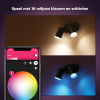 Philips Hue Fugato opbouwspot | Zwart | White en Color Ambiance | 2 spots  LPH03917 - 5