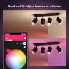 Philips Hue Fugato opbouwspot | Zwart | White en Color Ambiance | 4 spots  LPH03919 - 5