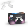 Philips Hue Fugato opbouwspot wit | White en Color Ambiance | 2 spots  LPH01561