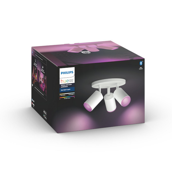 Philips Hue Fugato opbouwspot wit | White en Color Ambiance | 3 spots  LPH01563 - 3