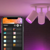 Philips Hue Fugato opbouwspot wit | White en Color Ambiance | 3 spots  LPH01563 - 4