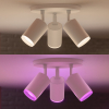 Philips Hue Fugato opbouwspot wit | White en Color Ambiance | 3 spots  LPH01563 - 9
