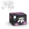 Philips Hue Fugato opbouwspot wit | White en Color Ambiance | 3 spots  LPH01563