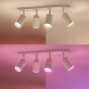 Philips Hue Fugato opbouwspot wit | White en Color Ambiance | 4 spots  LPH01565 - 5
