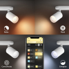 Philips Hue Fugato opbouwspot wit | White en Color Ambiance | 4 spots  LPH01565 - 7
