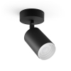 Philips Hue Fugato opbouwspot zwart | White en Color Ambiance  LPH01560 - 2