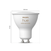 Philips Hue GU10 Smart led | White & Color Ambiance | Zigbee | 4.2W (40W) LPH03695 - 3