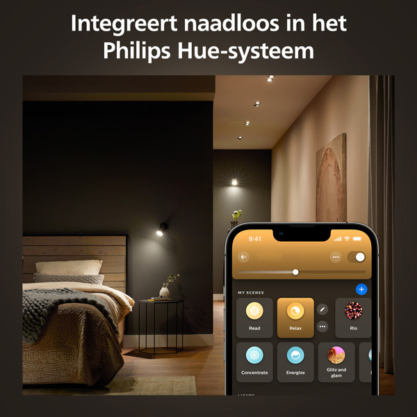 Philips Hue GU10 Smart led | White | Zigbee | 4.2W (40W) LPH03693 - 5