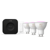 Philips Hue GU10 Smart spot starterkit | White & Color Ambiance | Zigbee | 4.2W LPH04296 - 2