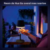 Philips Hue Go tafellamp | Oplaadbaar | White and Color Ambiance | Zwart  LPH02978 - 4