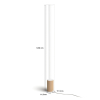 Philips Hue Gradient Signe Vloerlamp | Oak | White & Color Ambiance  LPH02970 - 2
