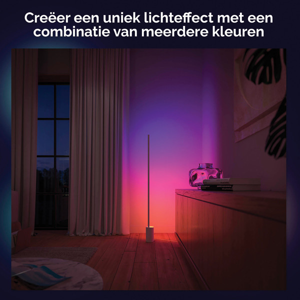 Philips Hue Gradient Signe Vloerlamp | Wit | White & Color Ambiance  LPH02860 - 10