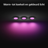 Philips Hue Inbouwspot | Slim Recessed 90mm | White en Color Ambiance | Zwart | 3x 8.3W  LPH03727 - 5