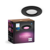 Philips Hue Inbouwspot | Slim Recessed 90mm | White en Color Ambiance | Zwart | 8.3W  LPH03724 - 1