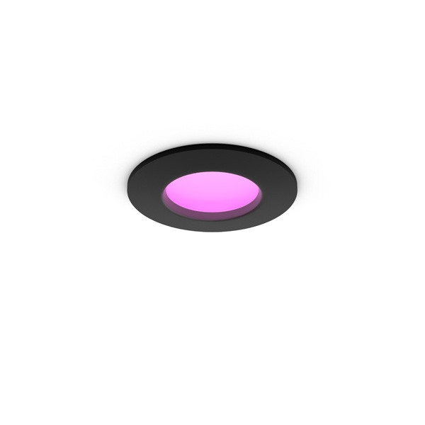 Philips Hue Inbouwspot | Slim Recessed 90mm | White en Color Ambiance | Zwart | 8.3W  LPH03724 - 2