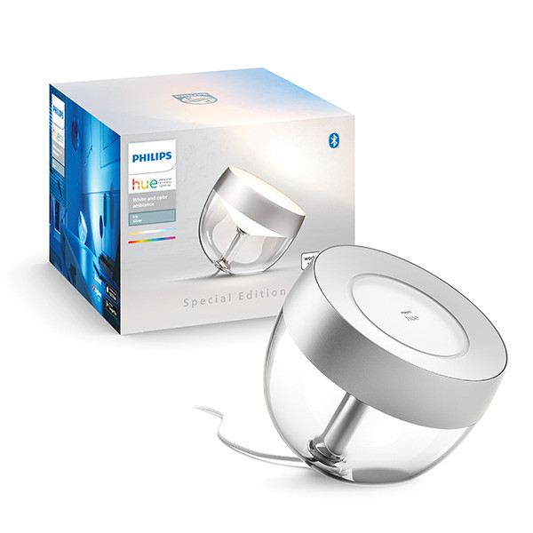Philips Hue Iris tafellamp zilver | White and Color Ambiance  LPH02880 - 1