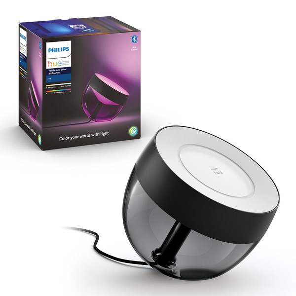 Philips Hue Iris tafellamp zwart | White and Color Ambiance  LPH01618 - 1