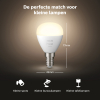 Philips Hue Kogellamp E14 | White | 470 lumen | 5.7W | 2 stuks  LPH02724 - 3
