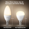 Philips Hue Kogellamp E14 | White | 470 lumen | 5.7W | 2 stuks  LPH02724 - 4