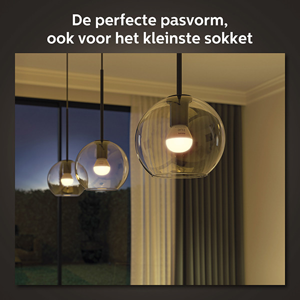 Philips Hue Kogellamp E14 | White en Color Ambiance | 470 lumen | 5.1W | 2 stuks  LPH03364 - 3