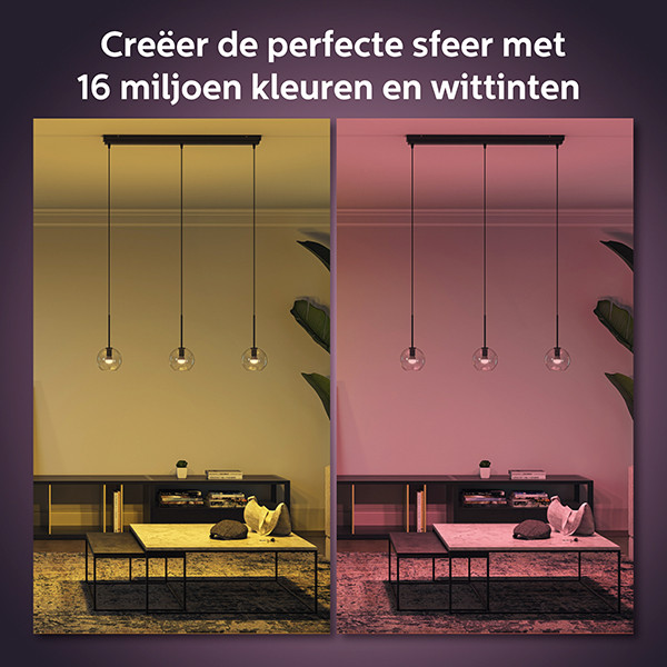 Philips Hue Kogellamp E14 | White en Color Ambiance | 470 lumen | 5.1W | 2 stuks  LPH03364 - 5