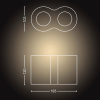 Philips Hue Opbouwspot | Pillar | White Ambiance | Incl. Dimmer Switch | Wit | 2x 4.2W  LPH03707 - 4