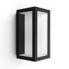 Philips Hue Outdoor Impress wandlamp 12 cm zwart | White en Color Ambiance  LPH01443
