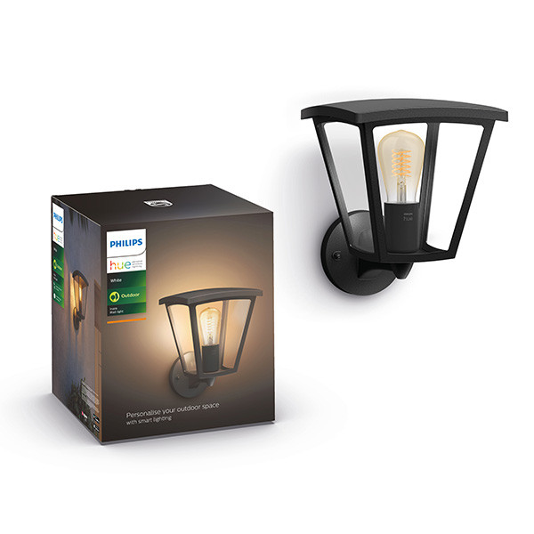 Philips Hue Outdoor Inara wandlantaarn zwart | White  LPH02879 - 1