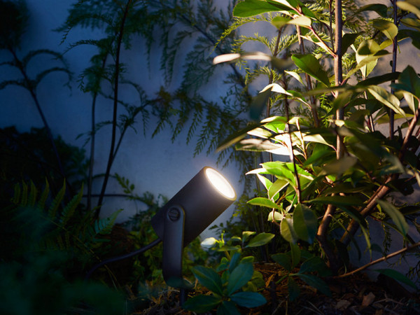 Philips Hue Outdoor Lily spot zwart | White en Color Ambiance | Uitbreiding 24V  LPH01434 - 5