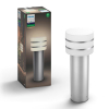 Philips Hue Outdoor Tuar sokkellamp 40 cm RVS | White  LPH01432