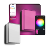 Philips Hue Outdoor Wandlamp | Scenova | White & Color Ambiance | Zigbee | IP44 | 7.2W | Zwart LPH05118 - 1