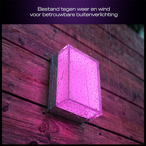 Philips Hue Outdoor Wandlamp | Scenova | White & Color Ambiance | Zigbee | IP44 | 7.2W | Zwart LPH05118 - 5