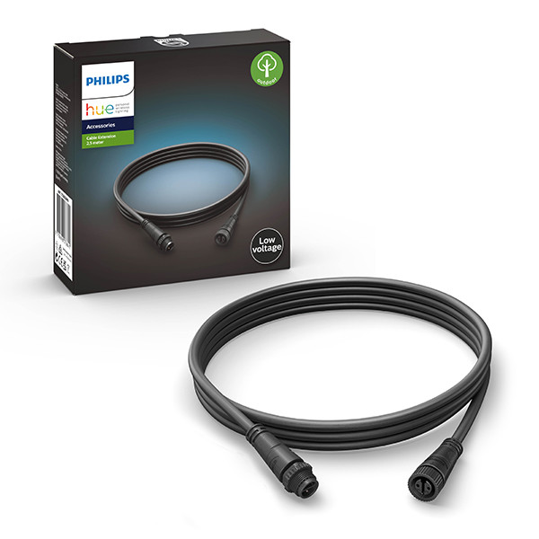 Philips Hue Outdoor verlengkabel zwart | 2,5 meter  LPH01629 - 1