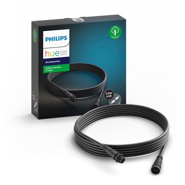 Philips Hue Outdoor verlengkabel zwart | 5 meter  LPH01440 - 1