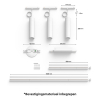 Philips Hue Perifo Plafondset | 3 hangspots | White en Color Ambiance | 510 lm | Wit  LPH03055 - 2